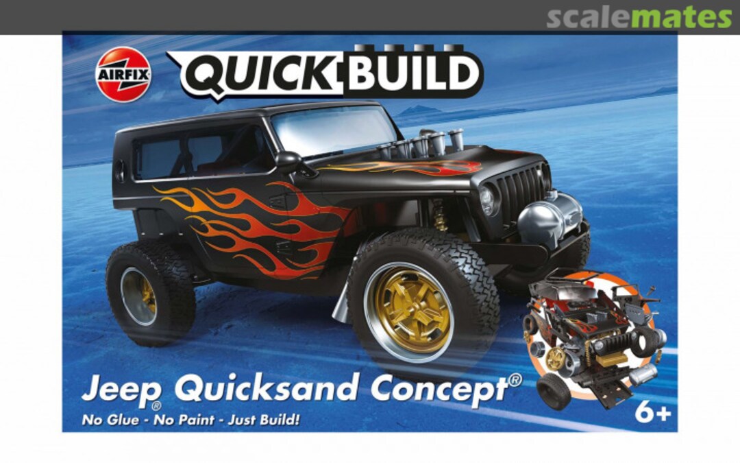 Boxart Jeep Quicksand Concept J6038 Airfix Boxart Jeep Quicksand Concept J6038 Airfix