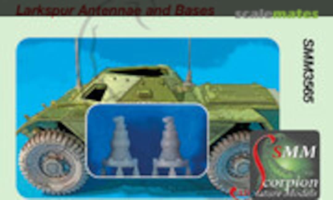 1:35 Larkspur Antennae and Bases (Scorpion Miniature Models SMM3565) SMM3565