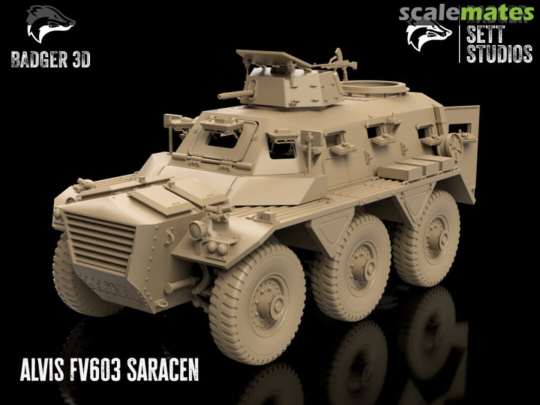 Boxart Alvis FV603 Saracen Badger 3D Boxart Alvis FV603 Saracen Badger 3D