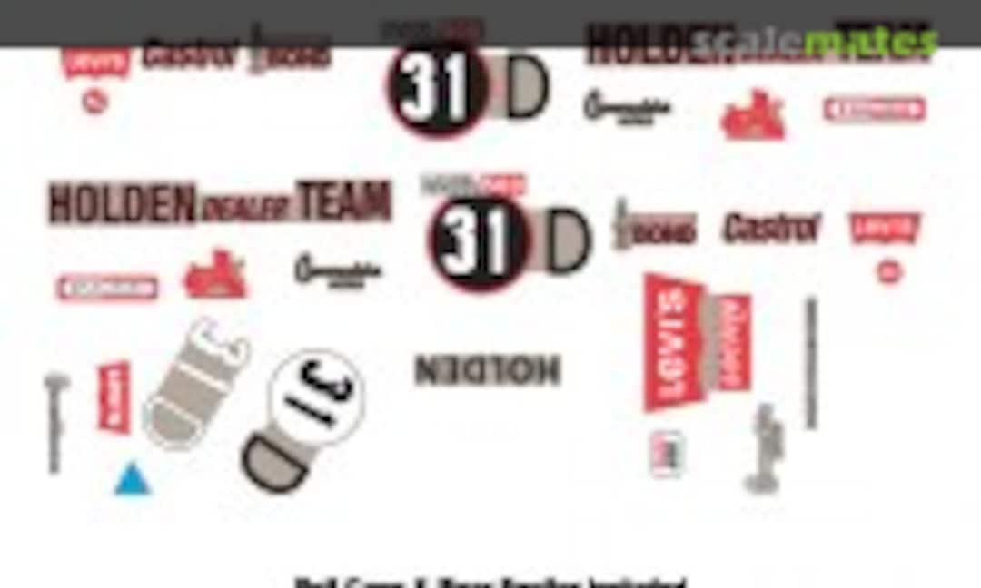 1:24 Holden Torana LC GTR - #31D Bathurst Decal Kit (DDA DDAAC011) DDAAC011