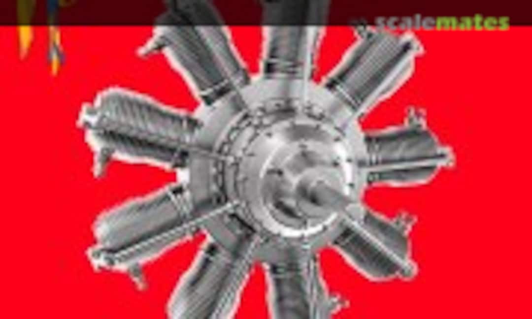 1:32 Gnome Monosoupape 9N (GasPatch Models 25-32341) 25-32341