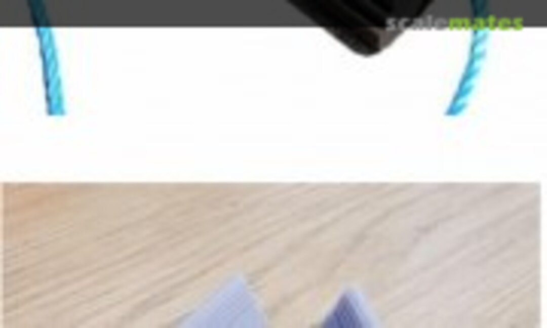 1:48 UK Large Wheel Chocks (Scale Model Parts (UK) 48031) 48031