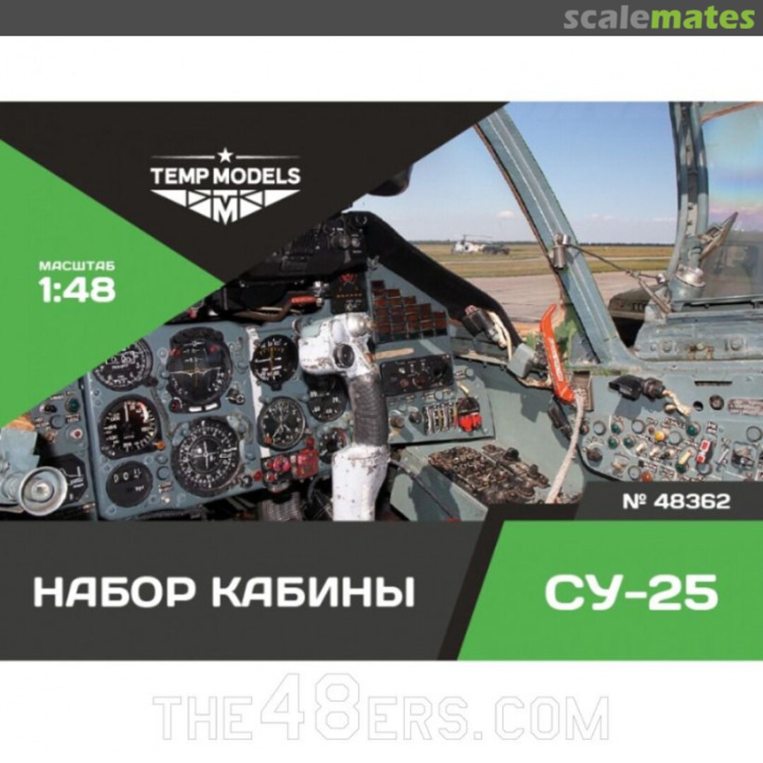 Boxart Su-25 cockpit set 48362 Tempmodels Boxart Su-25 cockpit set 48362 Tempmodels