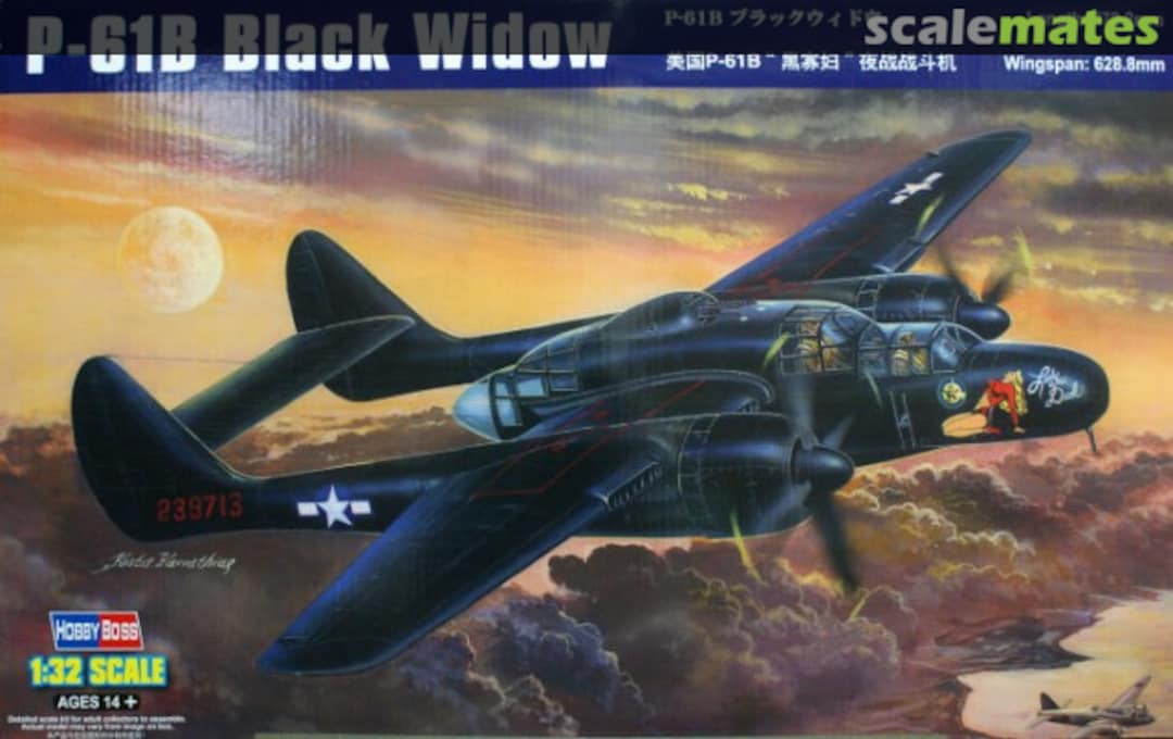 Boxart P-61B Black Widow 83209 HobbyBoss