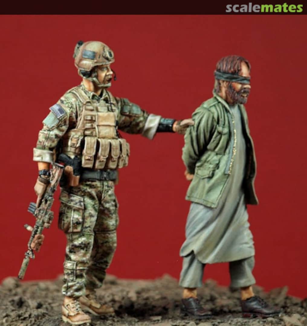 Boxart Special Forces w/ captured Taliban 3507 Airborne Miniatures Boxart Special Forces w/ captured Taliban 3507 Airborne Miniatures