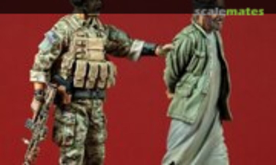 1:35 Special Forces w/ captured Taliban (Airborne Miniatures 3507) 3507
