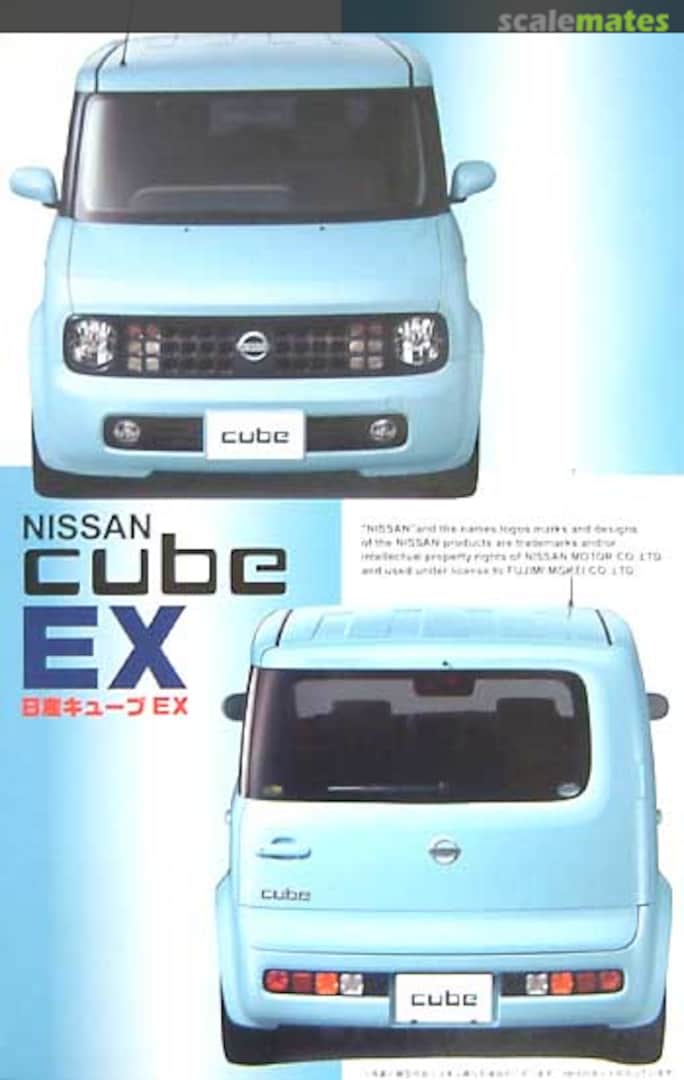 Boxart Nissan Cube EX 03649 Fujimi Boxart Nissan Cube EX 03649 Fujimi