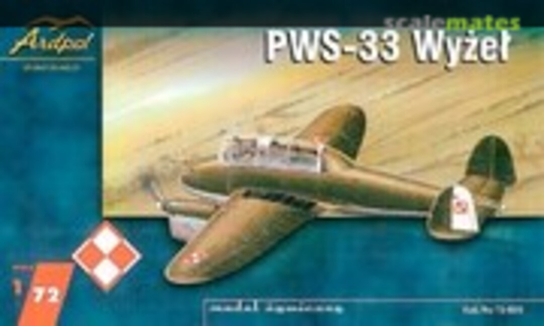1:72 PWS-33 Wyżeł (Ardpol 72-006) 72-006
