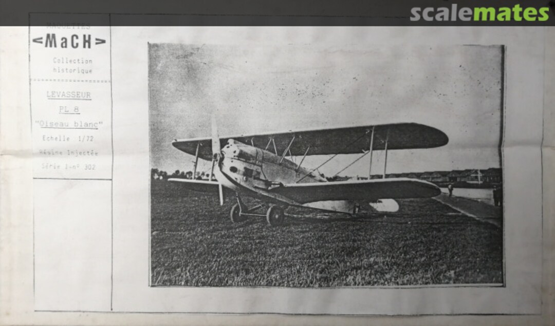 Boxart Levasseur PL 8 302 MaCH Boxart Levasseur PL 8 302 MaCH