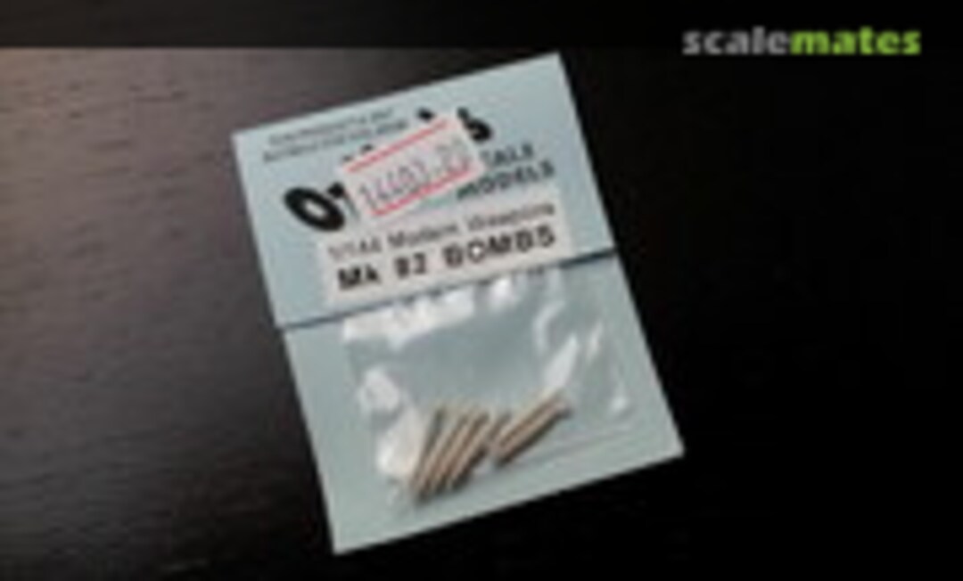 1:144 Mk 82 Bombs (6 per pack) (OzMods OZCONV14403-20)
