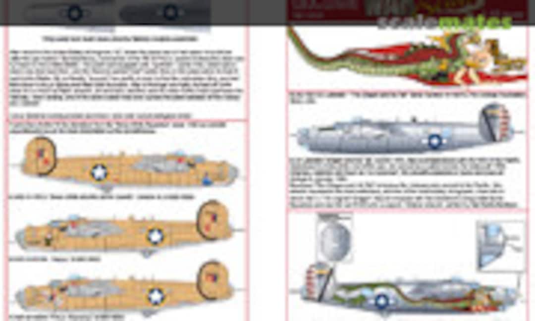 1:48 B-24J Liberator Dragon and his Tail (Kits-World KW148149) KW148149