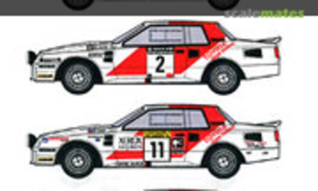 1:24 Toyota TA64 Celica #11 1984 (Studio27 ST27-DC1139) ST27-DC1139