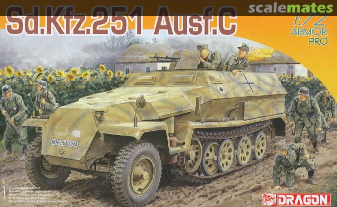 Boxart Sd.Kfz. 251/1 Ausf. C 7223 Dragon Boxart Sd.Kfz. 251/1 Ausf. C 7223 Dragon