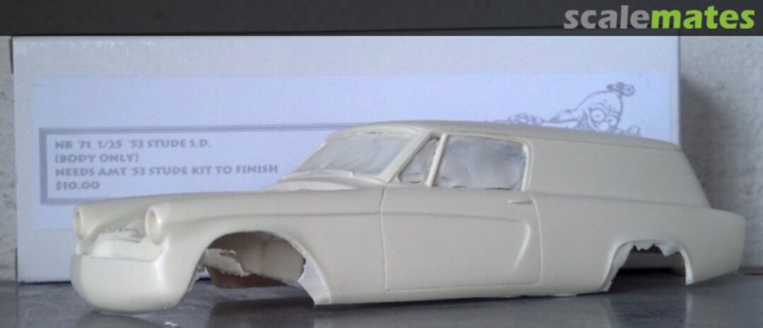 Boxart 1953 Studebaker SD Body (for AMT) NB71 Jimmy Flintstone Boxart 1953 Studebaker SD Body (for AMT) NB71 Jimmy Flintstone