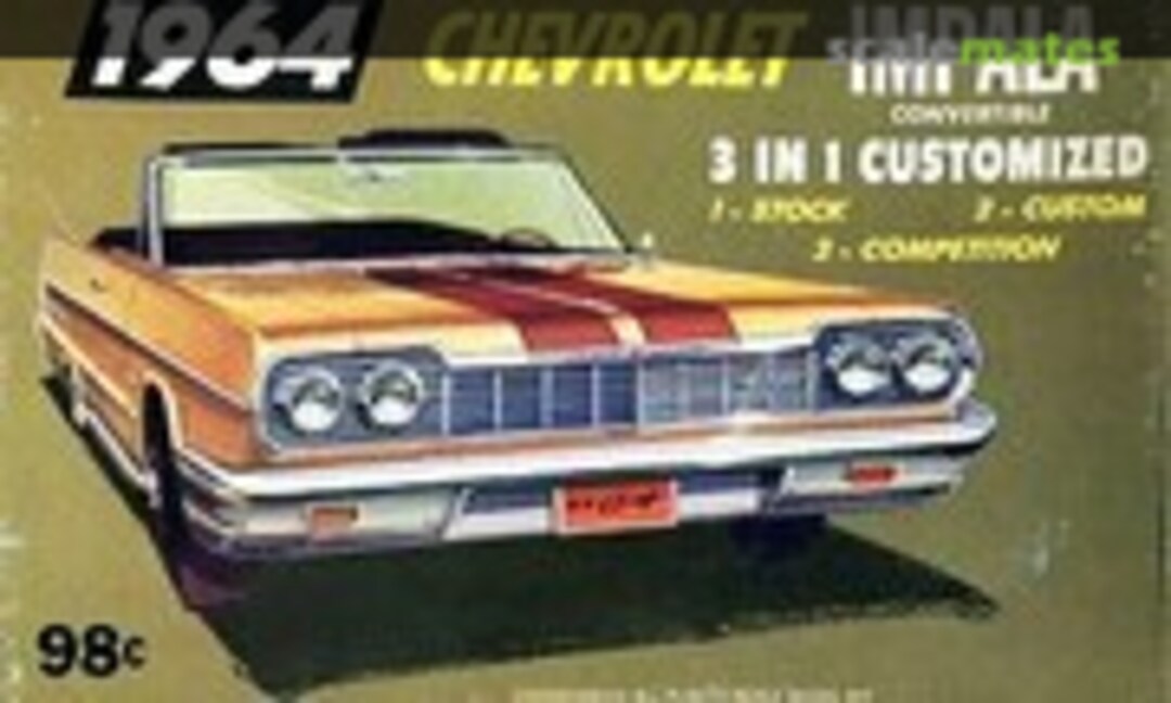 1:25 1964 Chevrolet Impala Convertible (Palmer Plastics 6441)