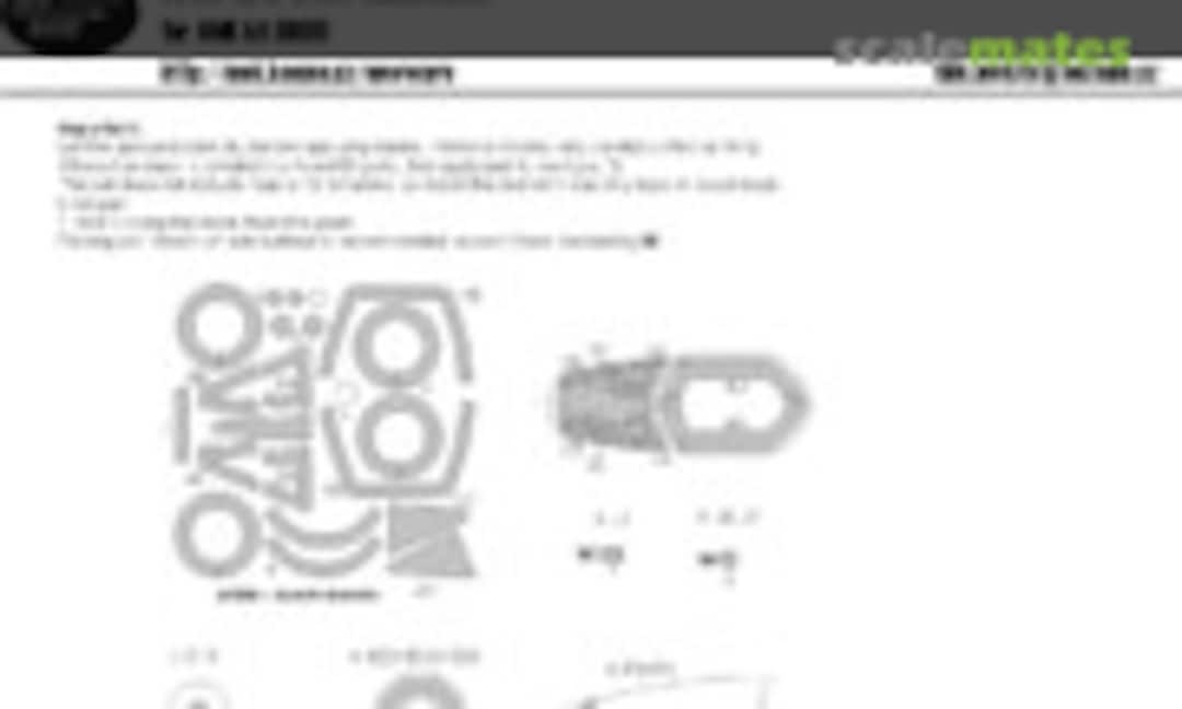 1:48 IAI Kfir C2/C7 BASIC kabuki masks (New Ware NWAM0270) NWAM0270