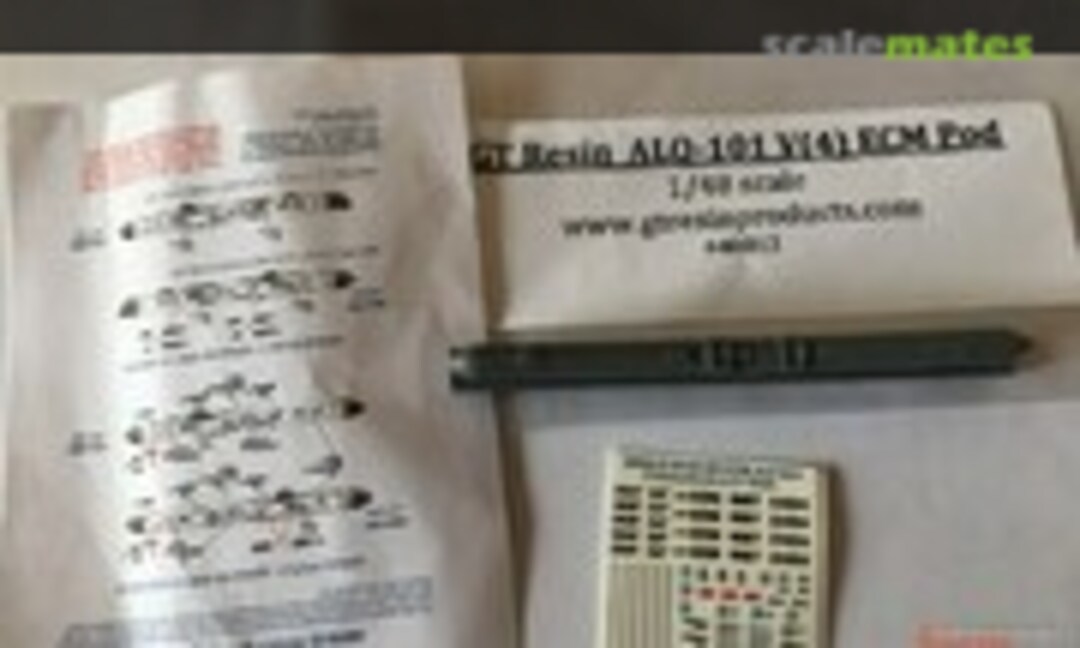 1:48 ALQ-101V(4) ECM Pod (GT Resin 48012) 48012