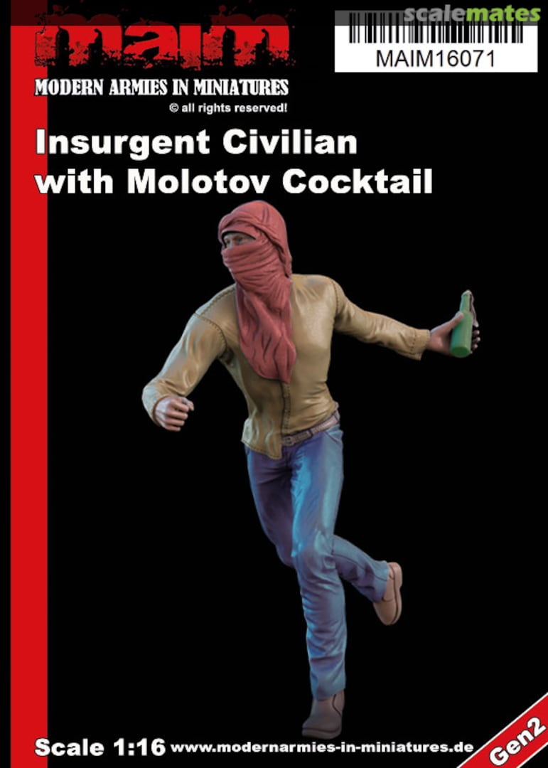 Boxart Insurgent Civilian with Molotov Grenade MAIM16071 MAiM