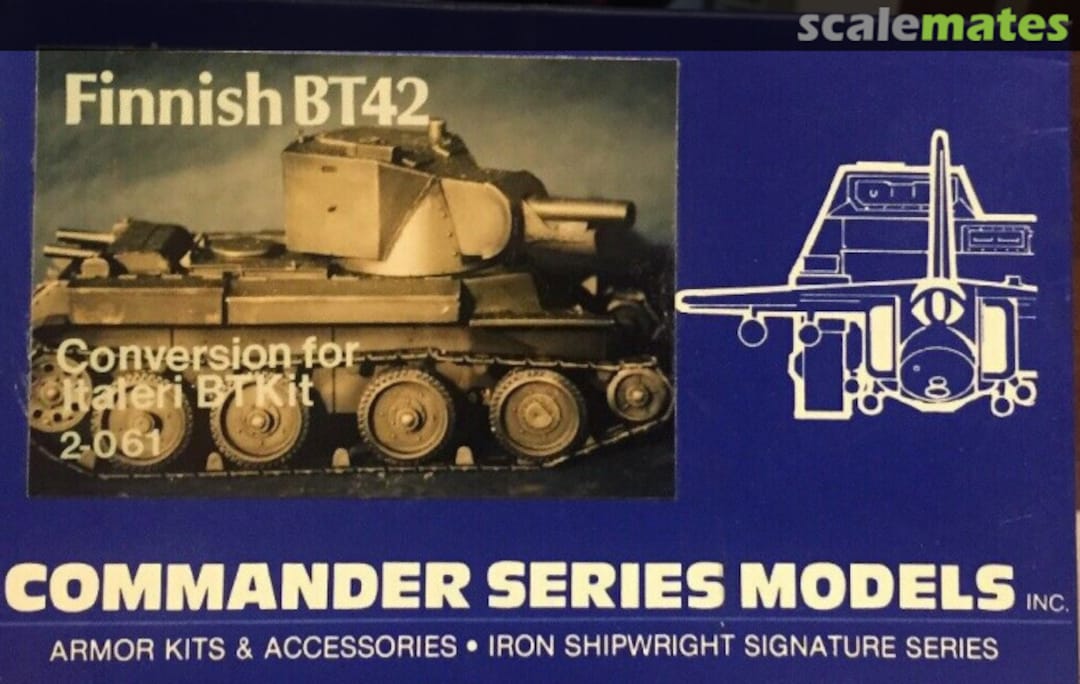 Boxart Finnish BT42 2-061 Commander Series Models Boxart Finnish BT42 2-061 Commander Series Models