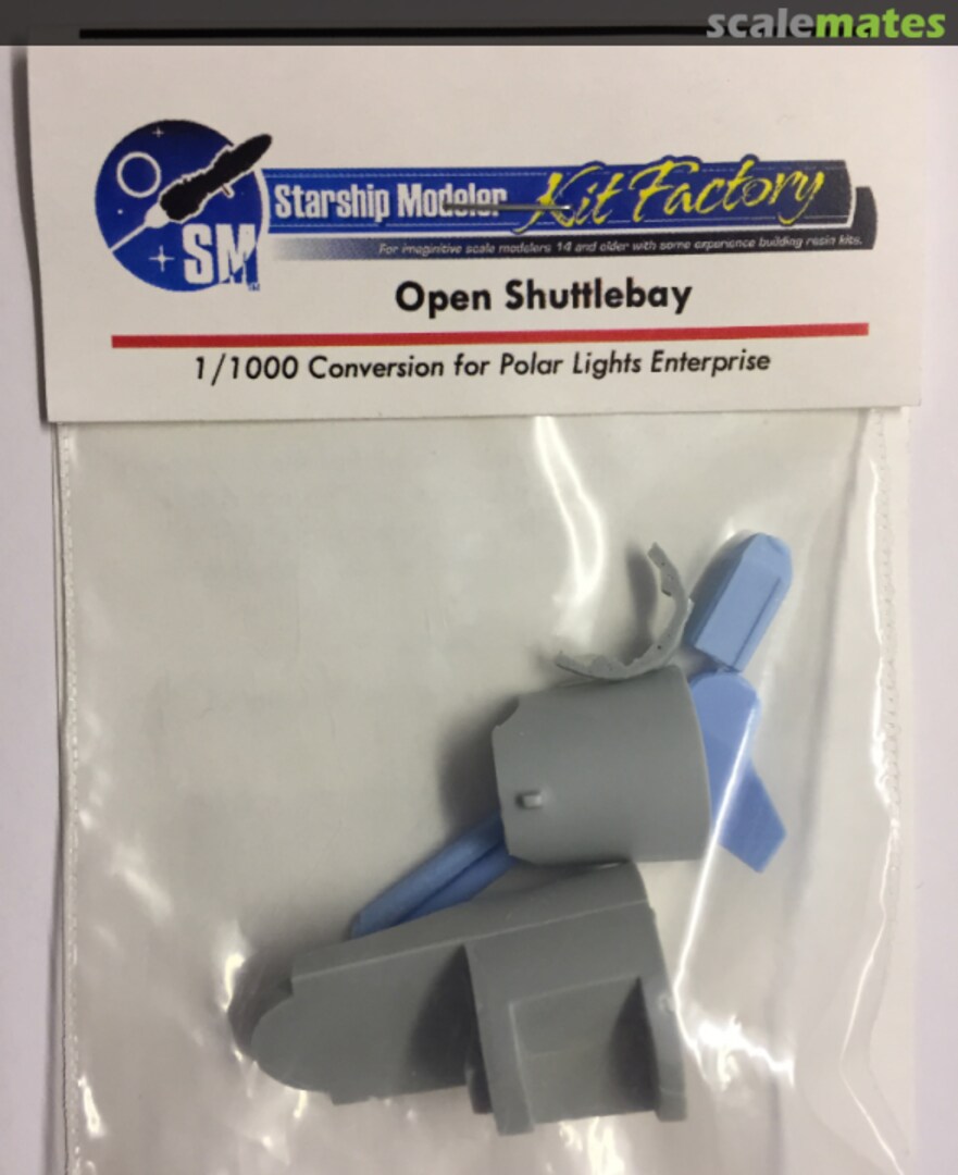 Boxart Open Shuttlebay  Starship Modeler Kit Factory