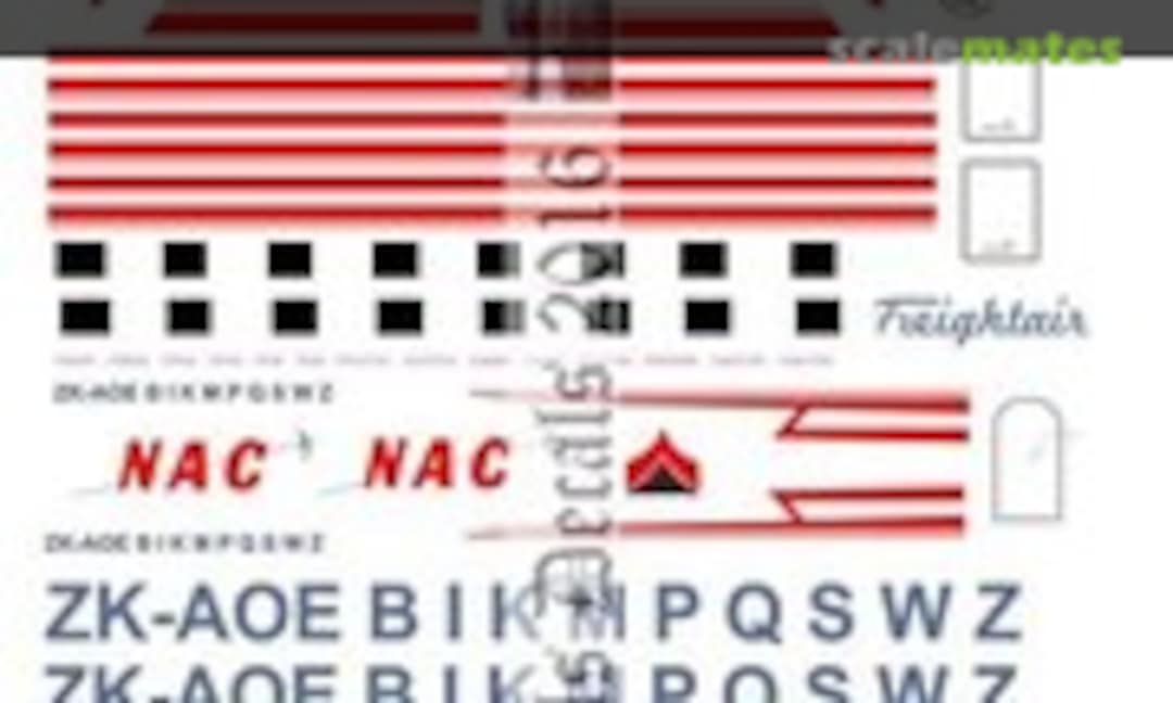 1:200 NAC Freightair DC-3 2nd scheme (Oldmodels Decals OMD1032B) OMD1032B