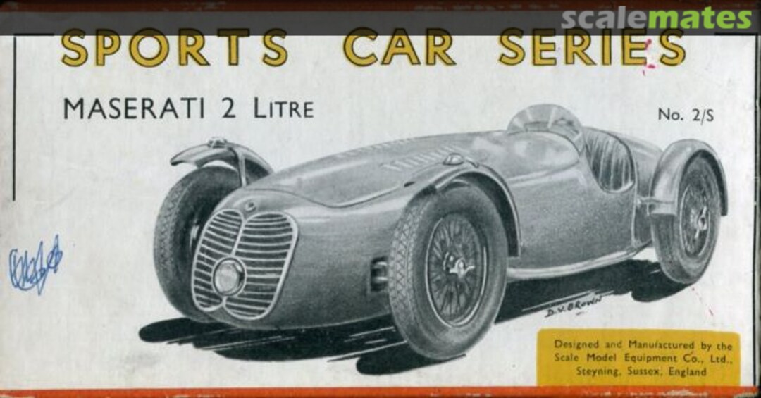 Boxart Maserati AG GCS 2 litre 1948 25 SMEC