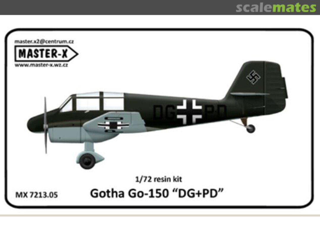 Boxart Gotha Go.150 "DG + PD" MX 7213.05 Master-X Boxart Gotha Go.150 "DG + PD" MX 7213.05 Master-X