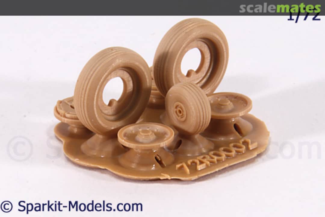 Boxart Mirage IIID/E/S, V and 50 - Wheel Set 72R0002 Sparkit Models Boxart Mirage IIID/E/S, V and 50 - Wheel Set 72R0002 Sparkit Models