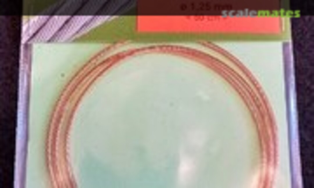 No Scale Metal Tow Cable for AFV Models (Eureka Hobby LH-5) LH-5