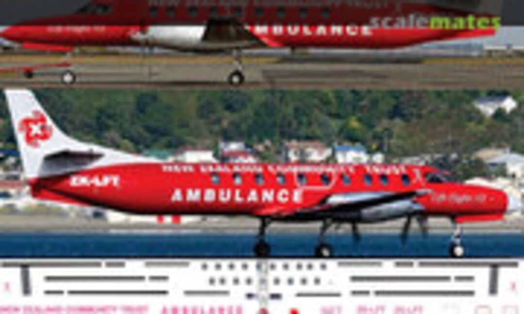 1:144 Life Flight Metroliners NSS and LFT (Oldmodels Decals OMD1429) OMD1429
