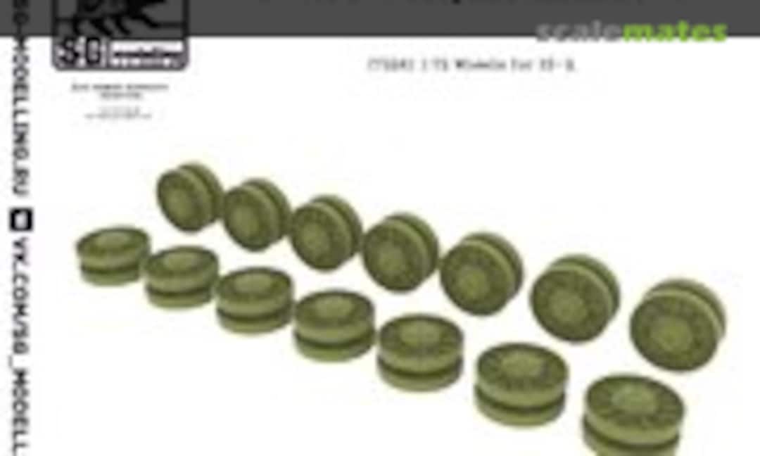 1:72 Wheels for IS-2 (SG-MODELLING f72246) f72246
