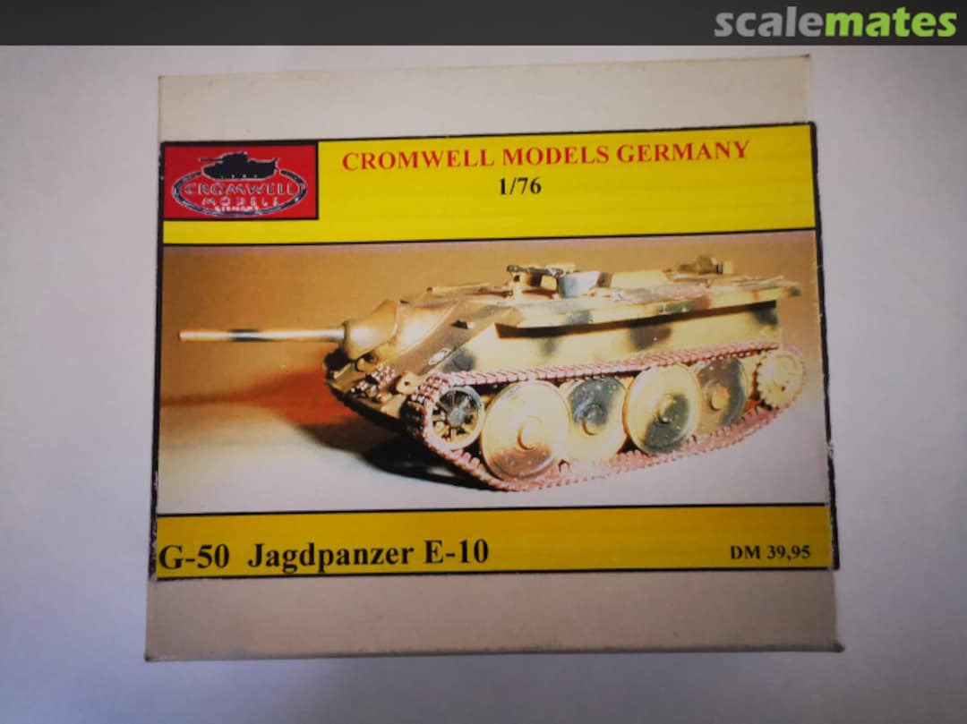 Boxart Jagdpanzer E-10 G-50 Cromwell Models