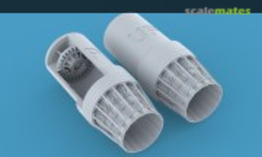 1:72 F-15 F100 Jet Engine Nozzle (Open) (IW Scale Models IW720002) IW720002