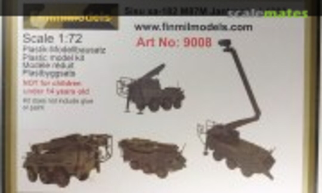1:72 Sisu XA-182 M87M Jantronic J-1000 (Finmilmodels 9008)