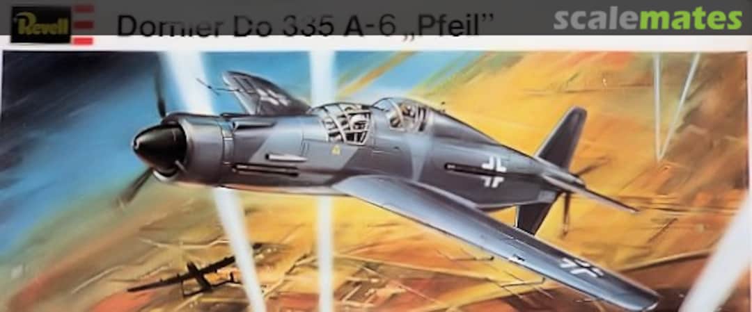 Boxart Dornier Do 335 A-6 "Pfeil" 0096 Revell Boxart Dornier Do 335 A-6 "Pfeil" 0096 Revell