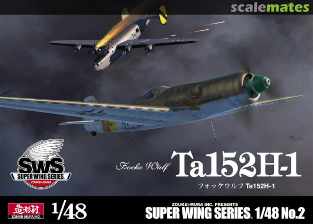 Boxart Focke Wulf Ta 152H-1 SWS48-02 Zoukei-Mura Boxart Focke Wulf Ta 152H-1 SWS48-02 Zoukei-Mura