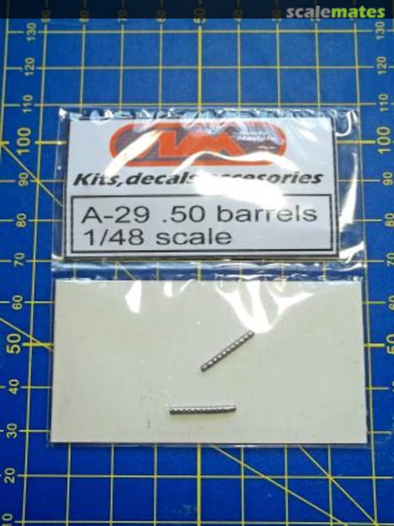 Boxart A-29 .50 barrels AVM Scale Models Boxart A-29 .50 barrels AVM Scale Models
