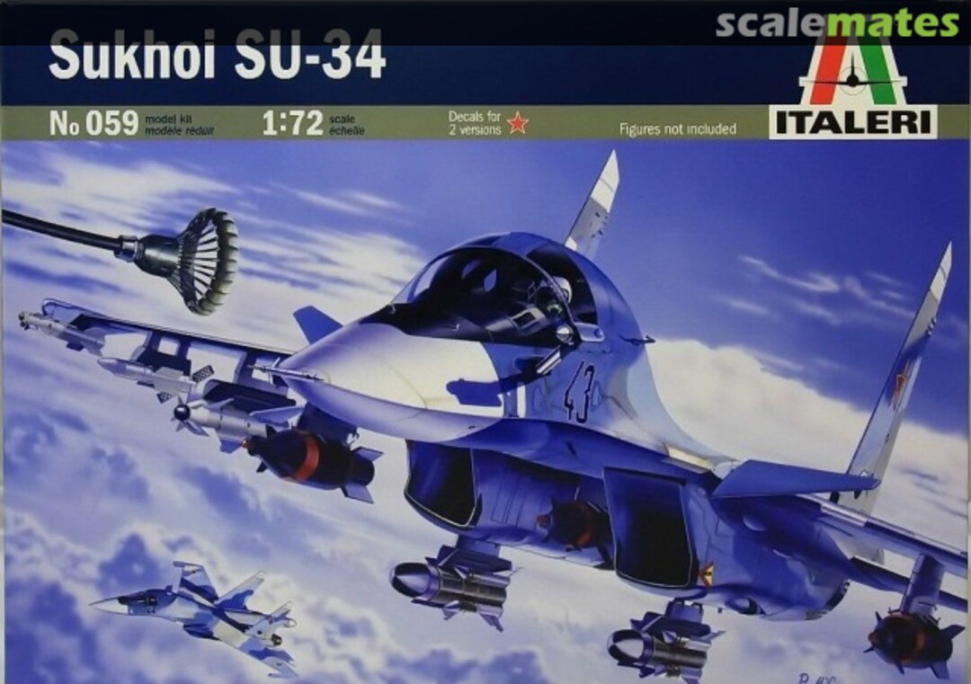 Boxart Sukhoi Su-34 059 Italeri Boxart Sukhoi Su-34 059 Italeri