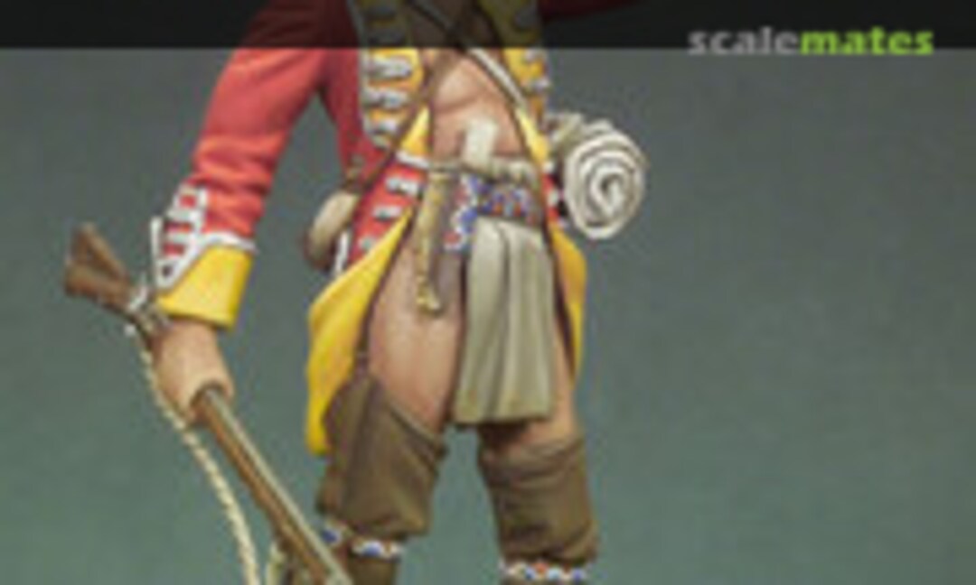 1:32 Mohawk Warrior II (Andrea Miniatures S4-F21) S4-F21