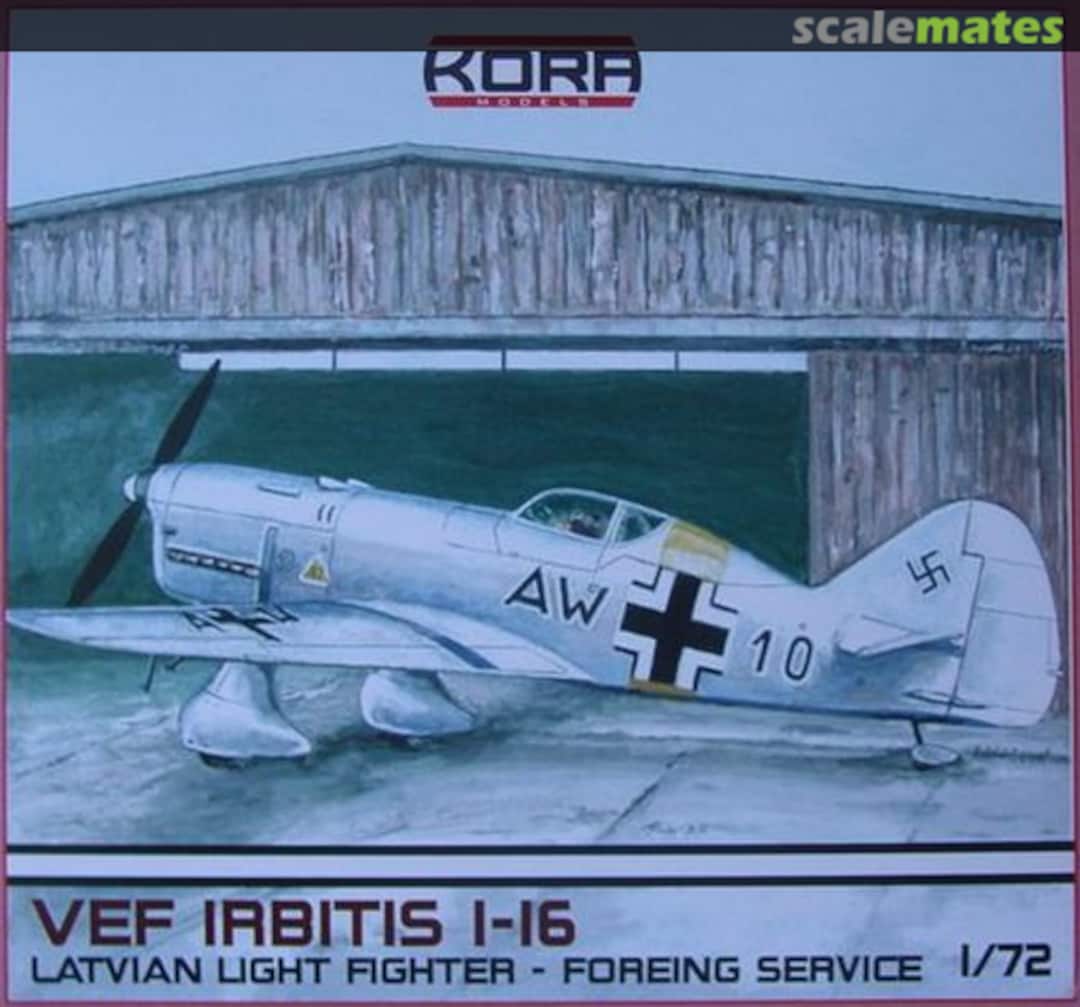 Boxart VEF Irbitis I-16 72202 Kora Models Boxart VEF Irbitis I-16 72202 Kora Models