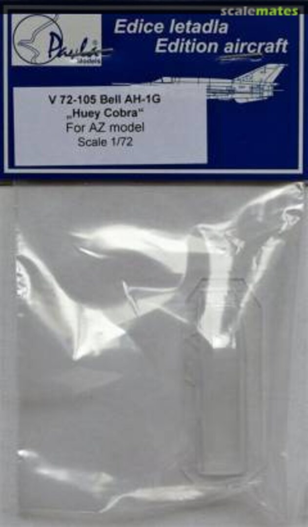 Boxart AH-1G Huey Cobra for AZ model V72-105 Pavla Models Boxart AH-1G Huey Cobra for AZ model V72-105 Pavla Models
