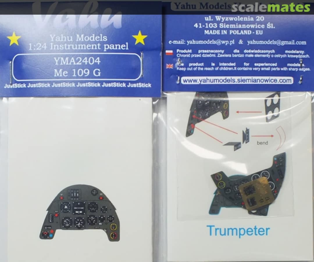 Boxart Me 109 G YMA2404 Yahu Models Boxart Me 109 G YMA2404 Yahu Models
