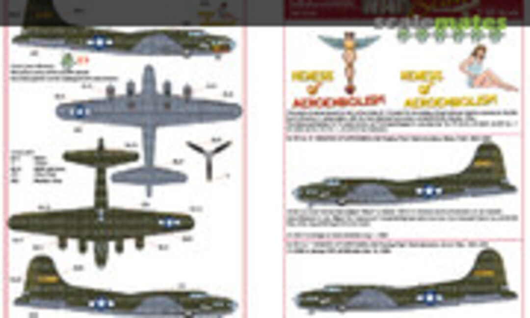 1:48 B-17E Nemesis of Aeroembolism (Kits-World KW148150) KW148150