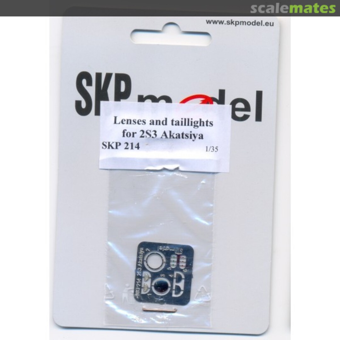 Boxart Lenses and tailights for 2S3 Akatsia SKP 214 SKP model Boxart Lenses and tailights for 2S3 Akatsia SKP 214 SKP model