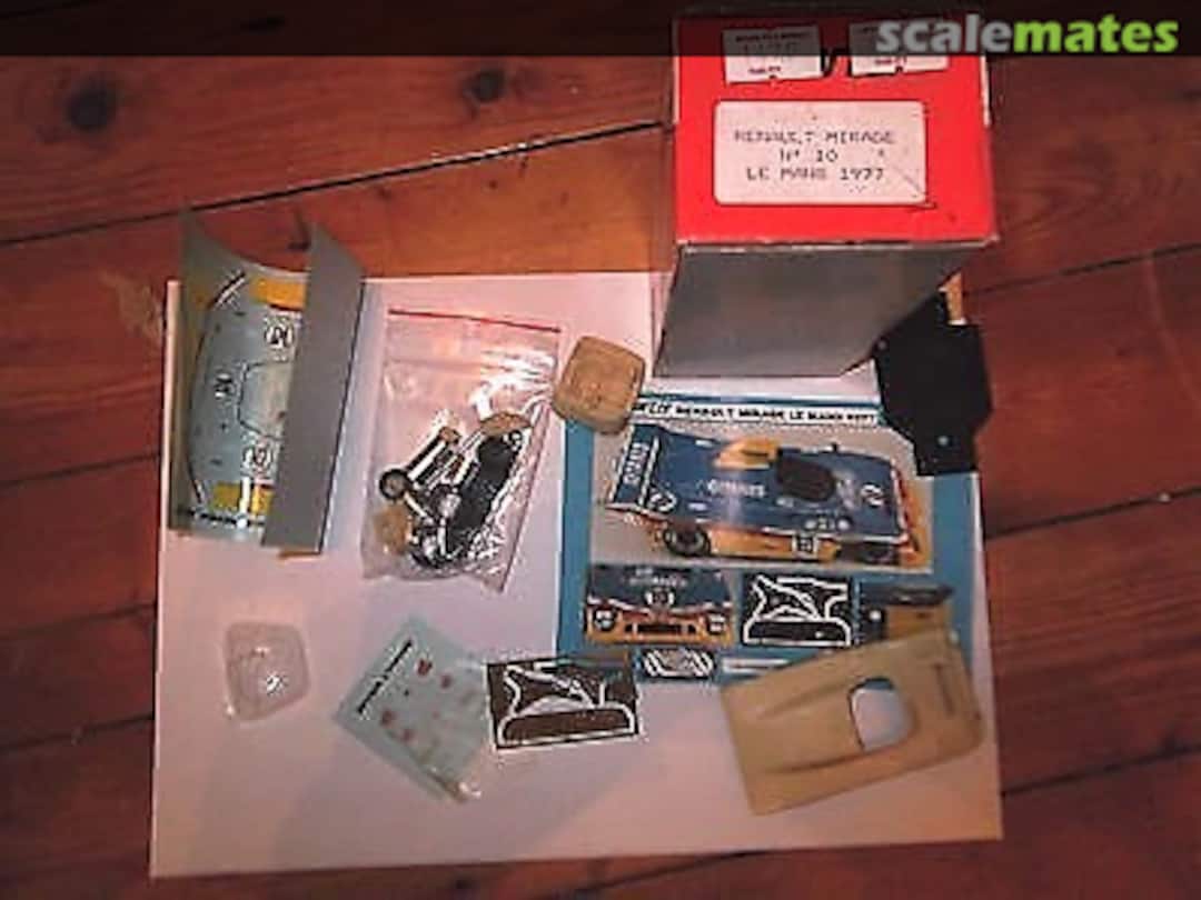 Boxart Mirage-Renault GR8 #802 "Gitanes! Starter Boxart Mirage-Renault GR8 #802 "Gitanes! Starter