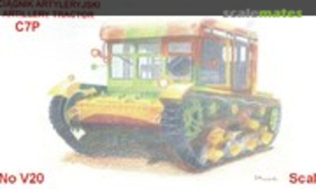 1:35 Polish Artillery Tractor C7P (Choroszy Modelbud V20)