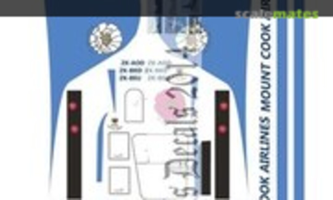 1:48 Mt Cook DC-3 (Oldmodels Decals OMD0271) OMD0271