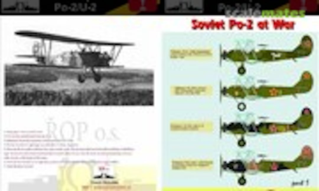 1:72 POLIKARPOV PO-2/U-2 - SOVIET PO-2 AT WAR (ROP o.s. MNFDL72050) MNFDL72050