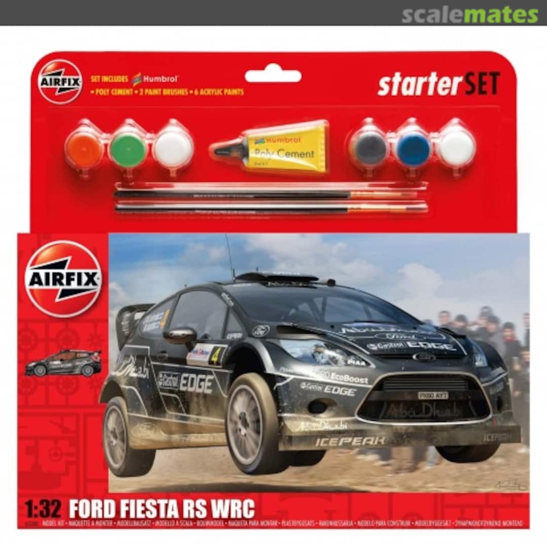 Boxart Ford Fiesta RS WRC A55302 Airfix Boxart Ford Fiesta RS WRC A55302 Airfix