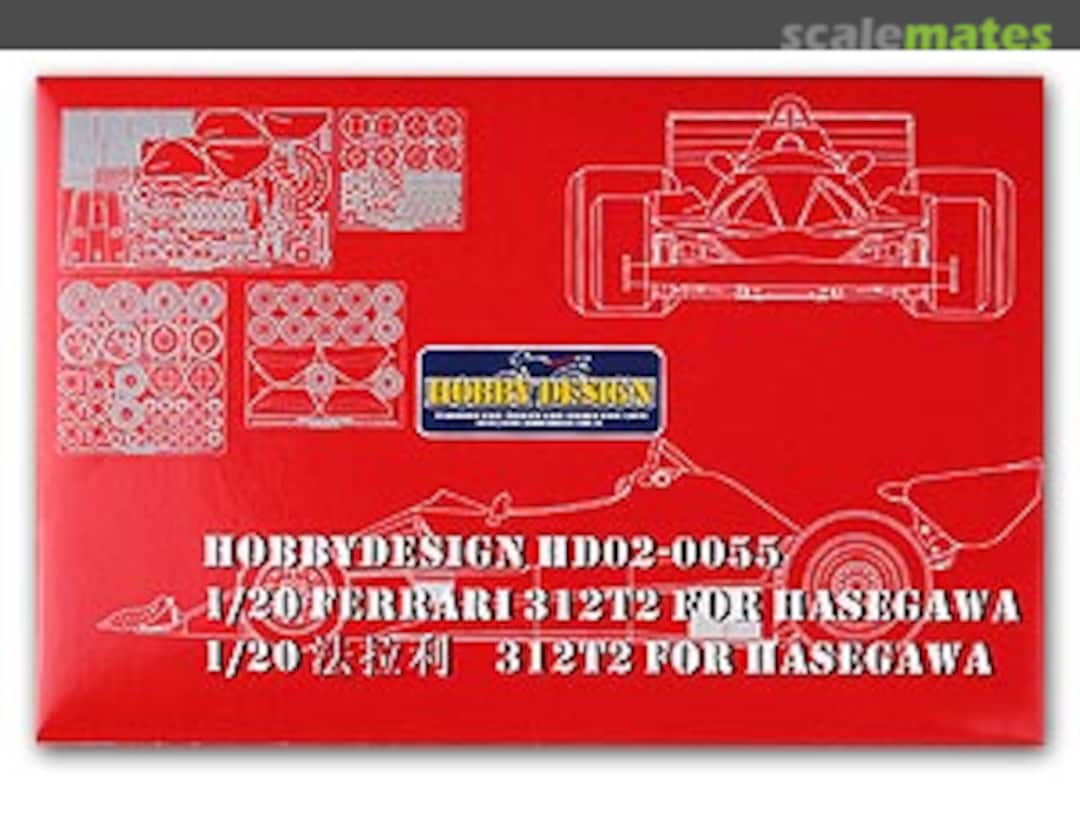 Boxart Ferrari 312T2 HD02-0055 Hobby Design Boxart Ferrari 312T2 HD02-0055 Hobby Design